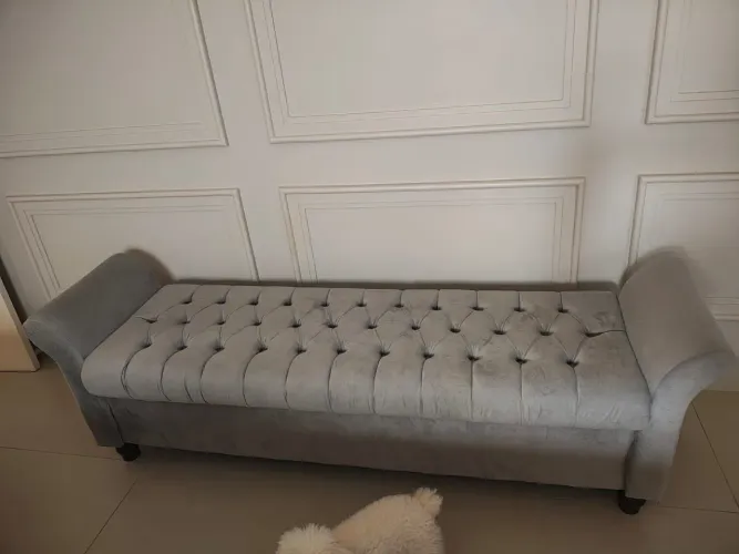 Recamier Baú de Veludo