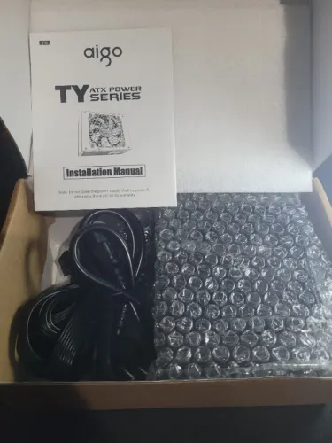 Fonte Aigo 550w 80 Plus 220v, Nova nunca usada
