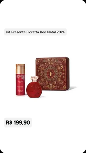 Kit Floratta red novo