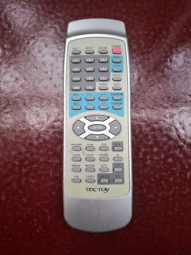 Controle remoto DVD Karaoke player Tectoy