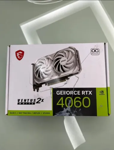 Rtx 4060 oc msi branca!