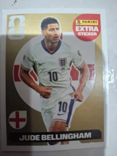 Figurinha da copa 2026 - Extra Sticker - Jude Bellingham