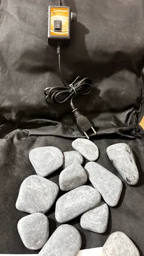 Kit de Massagem Pedras Quentes + Bolsa Térmica Styllus Term (220V)