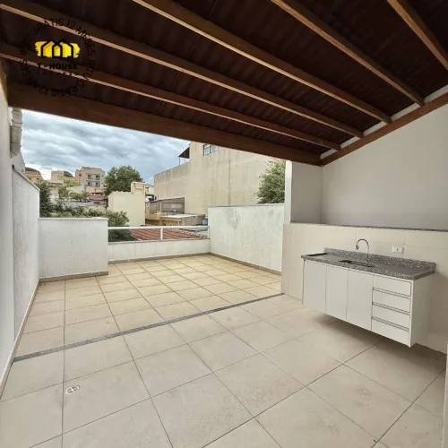 Cobertura para alugar, 150 m² por R$ 2.713,00/mês - Utinga - Santo André/SP