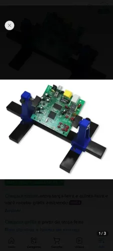 Suporte para placa de celular e eletrônica Mod África 290