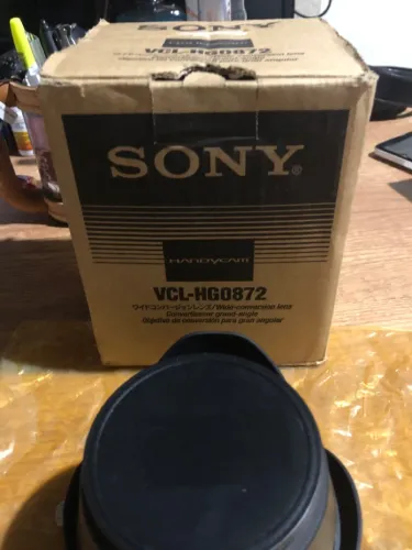 Lente Sony Vcl hg0872