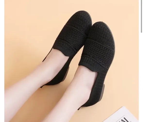 Sapato Mule Feminino em Malha - Novo | Nº 38 (forma pequena)