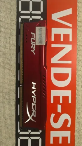 Memória Hyper x 4GB fury 1600Mhz
