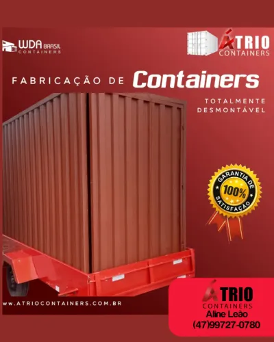 Container Guarita Térmico com Estrutura Reforçada Metalon