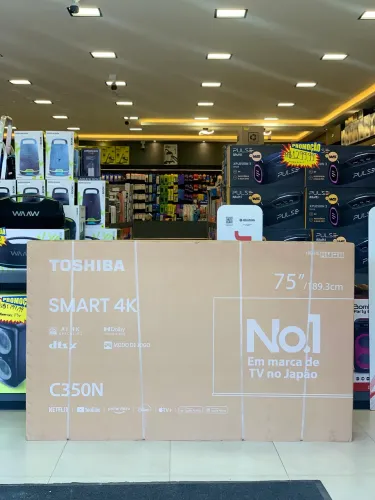 TV TOSHIBA 75POLEGADAS 4k SMART