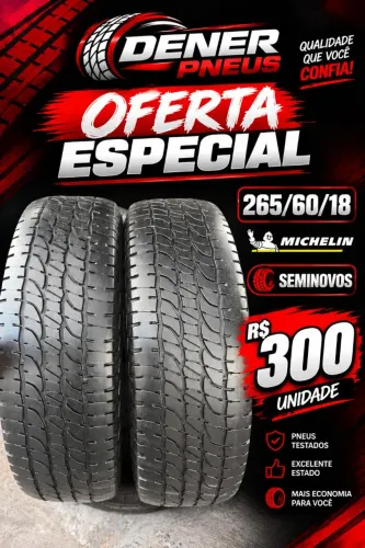 Pneu 265/60/18 Michelin