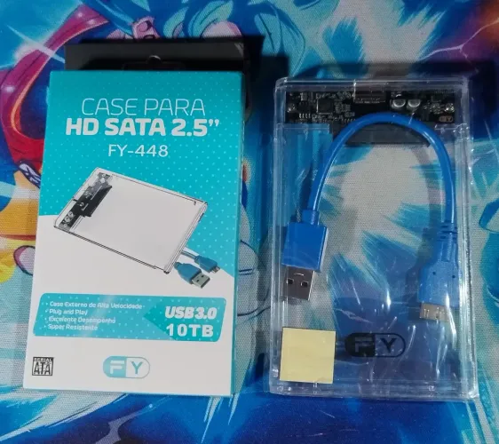CASE PARA HD SATA 2.5 FY-448 USB 3.0