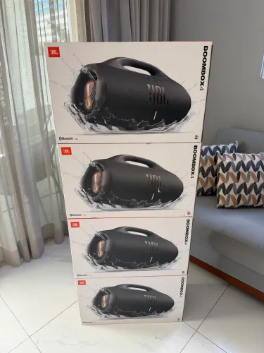 Jbl Boombox 4 Preta e Camuflada Lacrada com NF Promoção