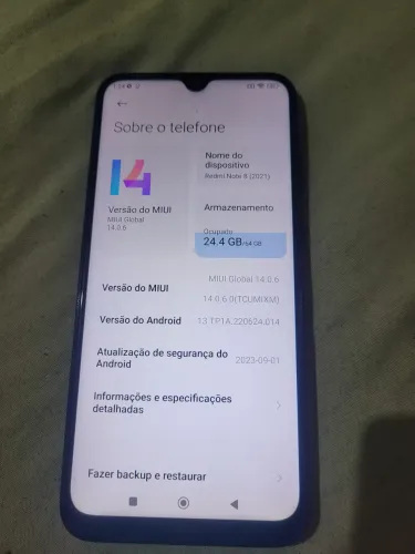 OXiaomi redmi note 8 (2021)