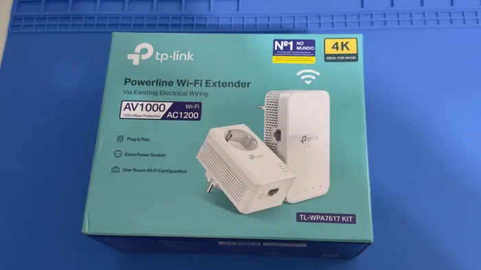 Kit Extensor Powerline TP-Link TL-WPA7617 AC1200 AV1000