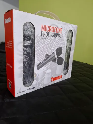 2 Microfones Profissionais Tomate