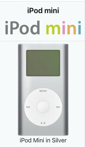 Apple iPod Mini 4GB Leia anúncios
