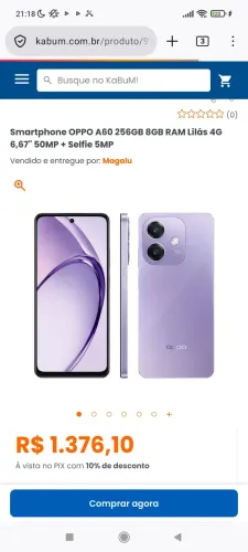 Oppo celular lançamento 
