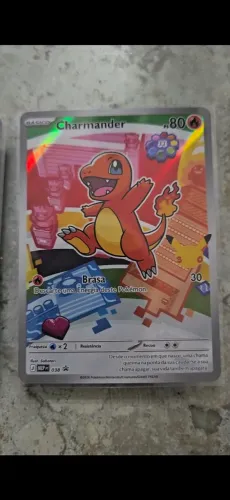 Carta Pokemon Charmander - Coleção Especial