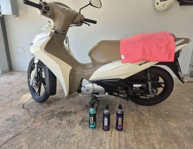 Honda biz 2024 a mulher nem anda mais com ela