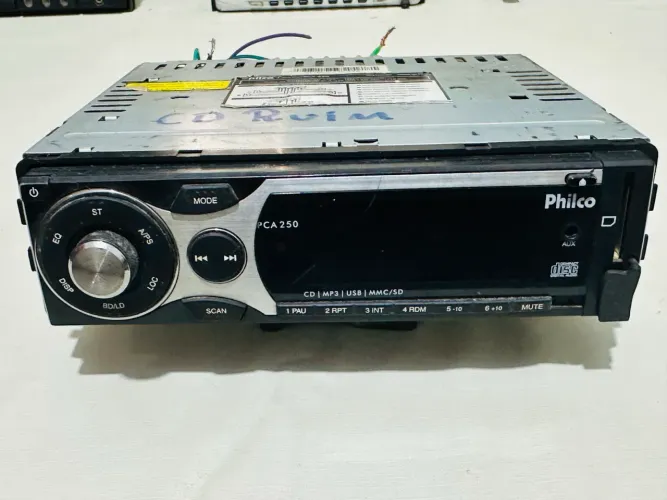 Cd Philco PCA250 (para revisão/ doador de peças) até liga cd ruim