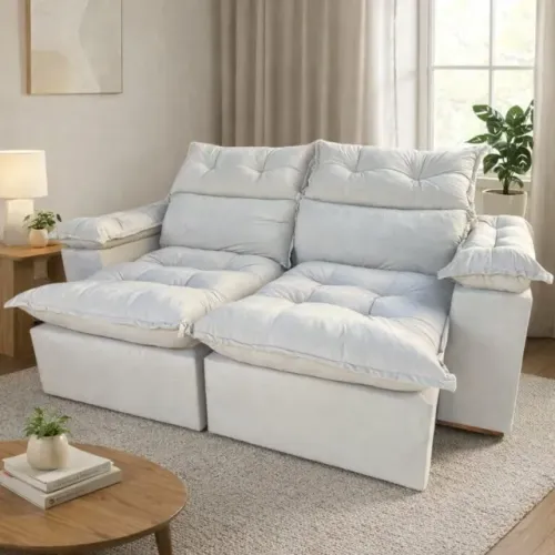 Sofá Retrátil e Reclinável Imperial 2,00 m Produto Novo! Pronta Entrega!