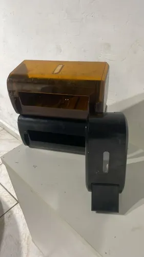 Porta papel + Porta sabonete 