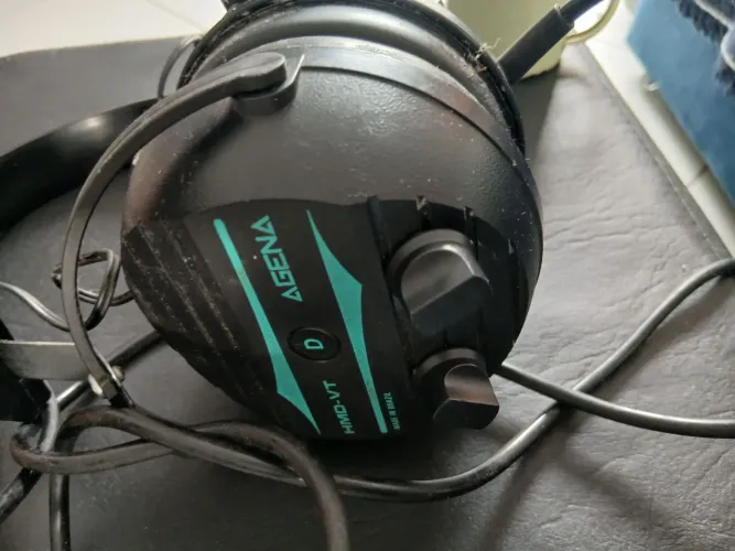 Headphone vintage AGENA HDM-VD