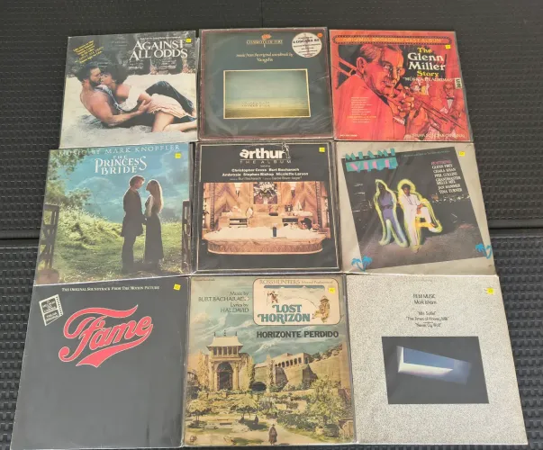 Discos de vinil lote trilhas sonoras 1