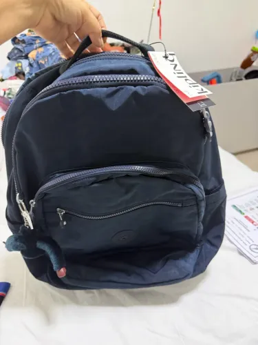 Bolsa da kipling nova na etiqueta costas TAM 33 litros na cor azul