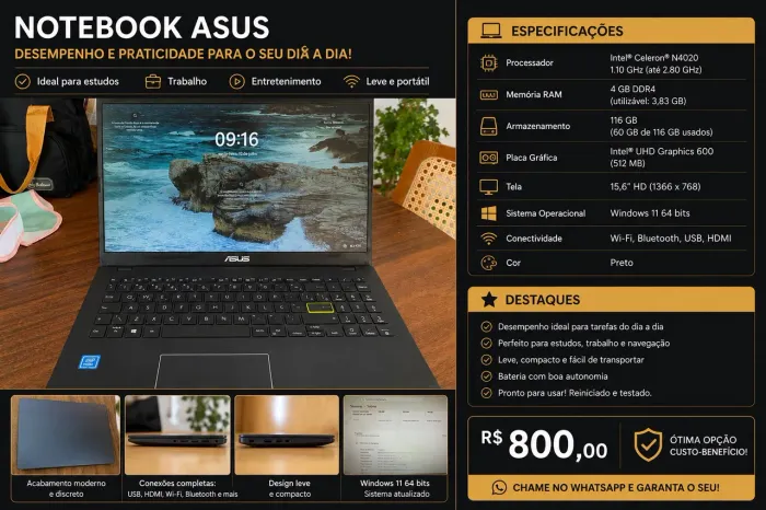 Notebook ASUS