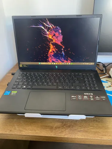 Notebook Gamer Acer Nitro v15 RTX 2050 (usado)