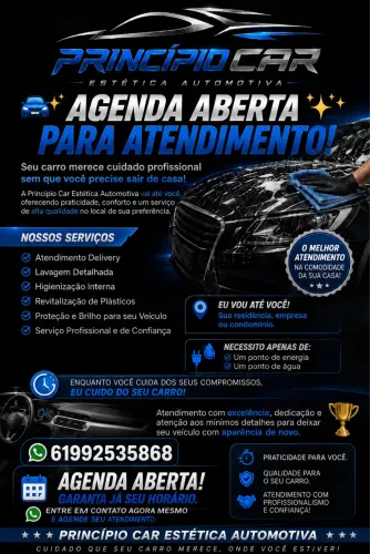 Estética automotiva delivery