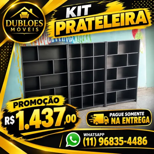 Prateleiras promoção kit