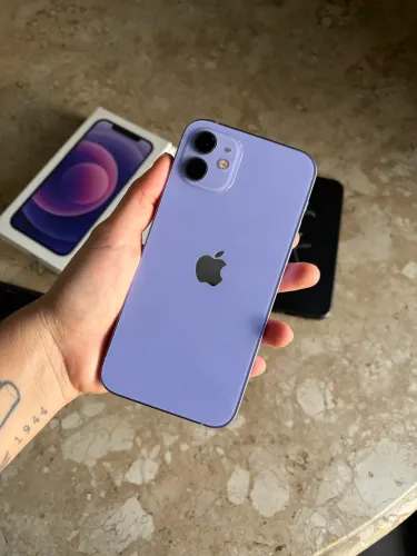 iPhone 12 Lilás 128GB | Caixa Original | Sem Marcas de Uso