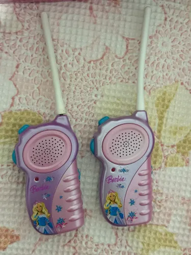 Walkie talkie Barbie princesa da ilha