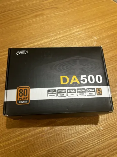 Fonte Deepcool 500W 80 Plus Bronze