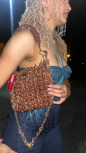 Bolsa de crochê