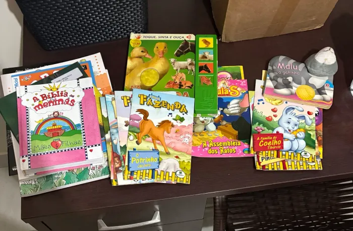 Doação de livros infantis/ católicos