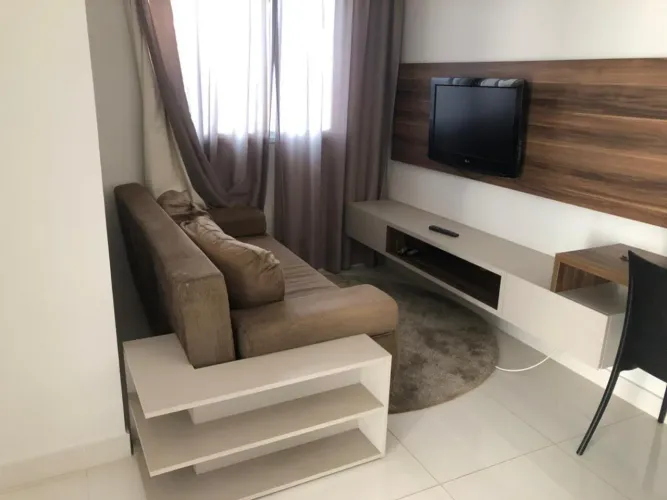 Apartamento para Locação em Goiânia, Jardim Goiás, 1 dormitório, 1 suíte, 1 banheiro, 1 va