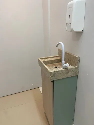 Sala para profissionais da Saúde