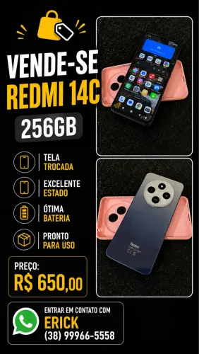Vende-se Redmi 14c - 256gb