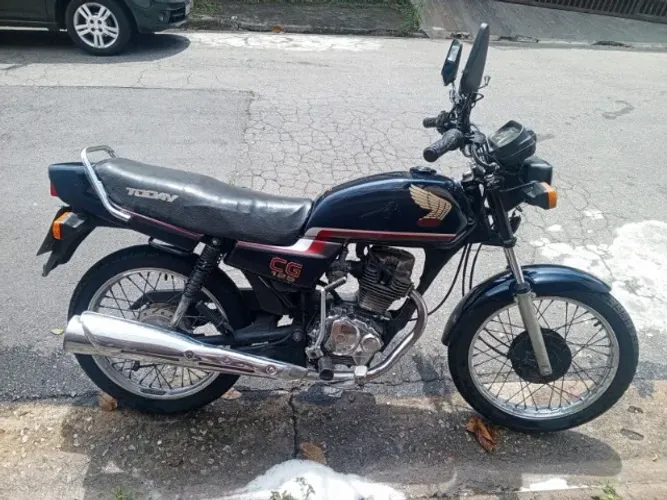 Honda CG 125 Today - Raridade / Pronta pra Trabalhar ou Colecionar