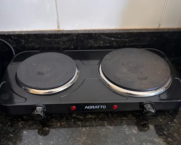 Fogão Eletrico de mesa Agratto Preto 127V
