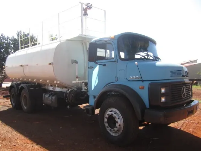 Mercedes Bens L 2225 Tanque Pipa Bombeiro