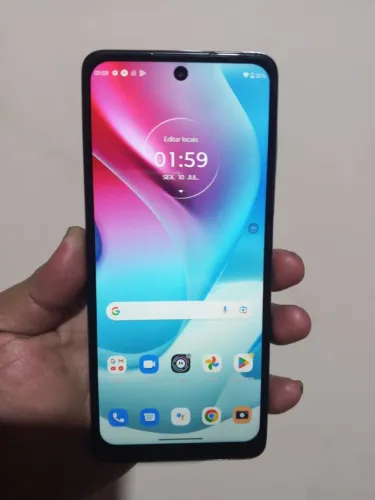 VENDO MOTOROLA G60S TEM 128 GIGAS 6 DE RAM PEGA NFC PARA PAGAMENTO POR APROXIMACAO