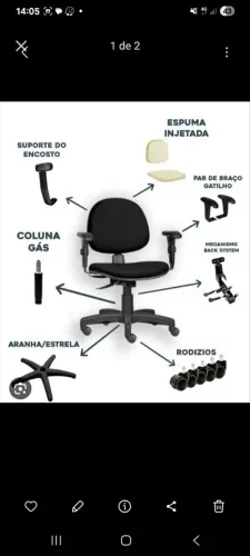 Reformas, manutenções,compra e venda de cadeiras de escritório