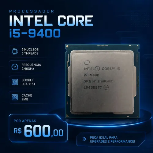 Processador Core I5 9400