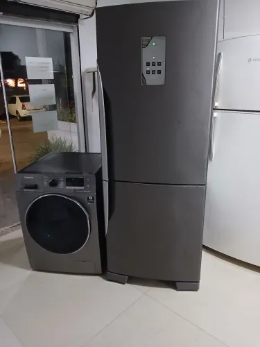 Combo premium geladeira inverse e lava e seca Samsung