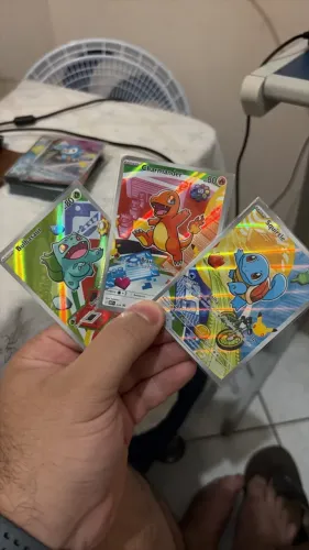 Trio de Inicias Kanto Pokémon Serie 1 NM